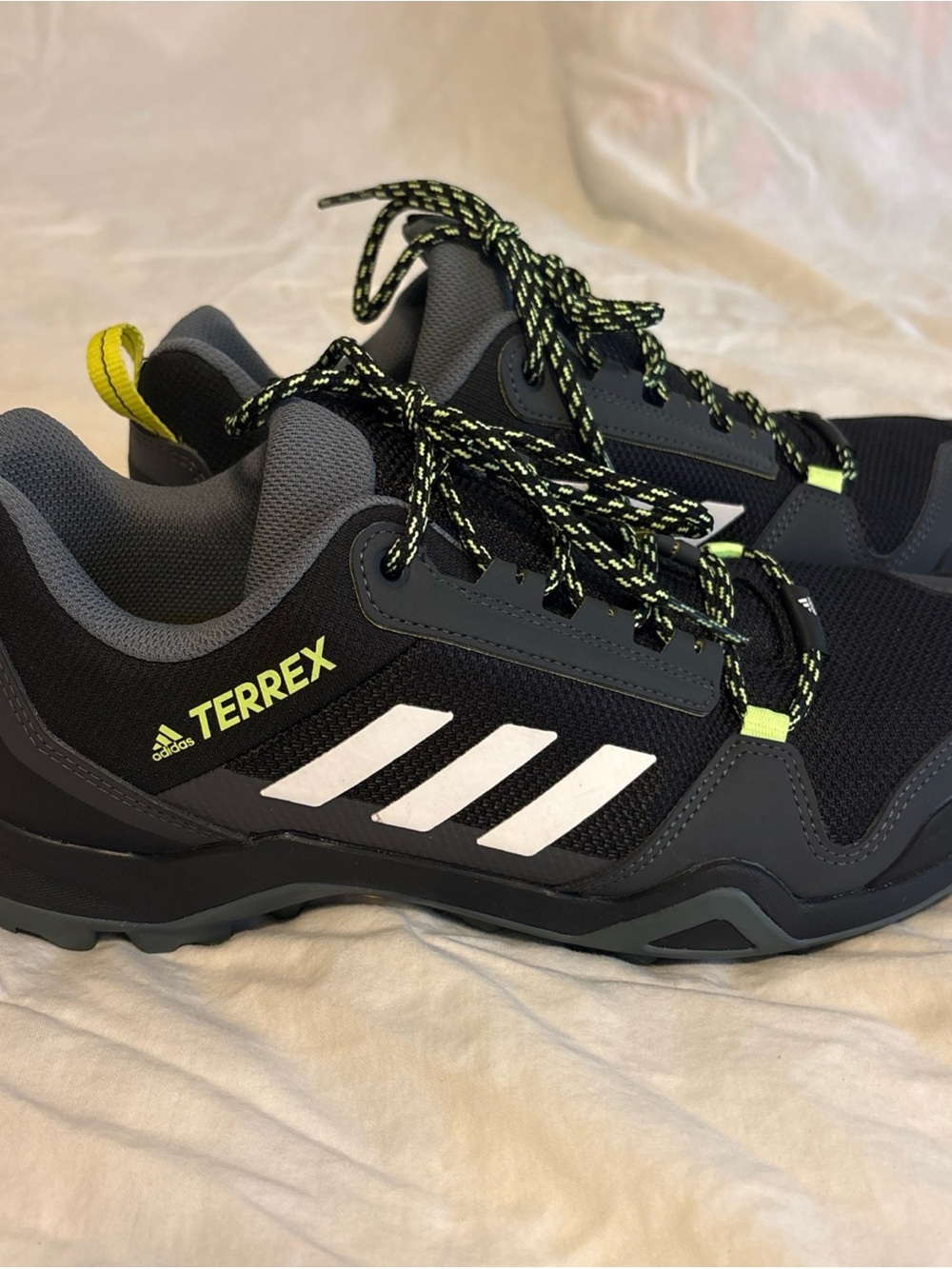 adidas Terrex AX3 Black Acid Yellow FX4575 Men's